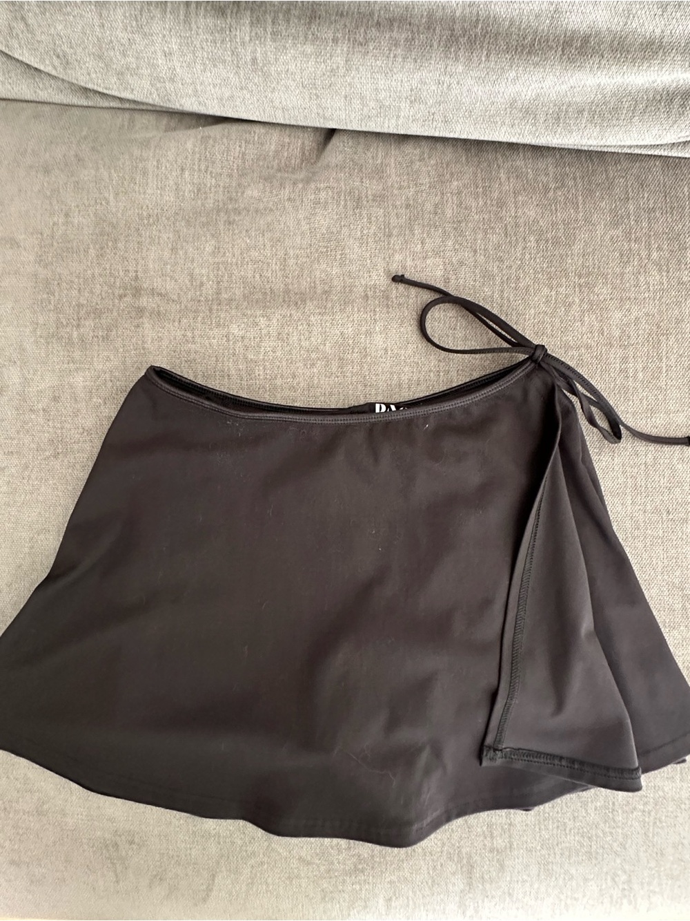 PacSun Black Mini Skirt with Side Tie